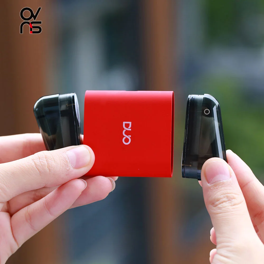 Набор Ovns Duo Pod Vape с 400 мАч, встроенный аккумулятор, 2 мл, картридж, подходит для Ovns Duo Pod, электронная сигарета, испаритель
