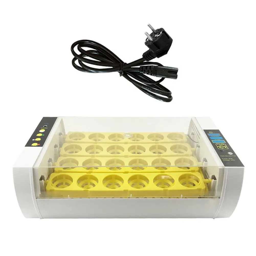 Full Automatic Egg Incubators Brooder Fully Hatchery Incubator Machine 24 Eggs Automatically Control Eggs For Duck Quail Parrot Full Automatic Egg Incubators Brooder Fully Hatchery Incubator Machine 24 Eggs Automatically Control Eggs For Duck Quail Parrot