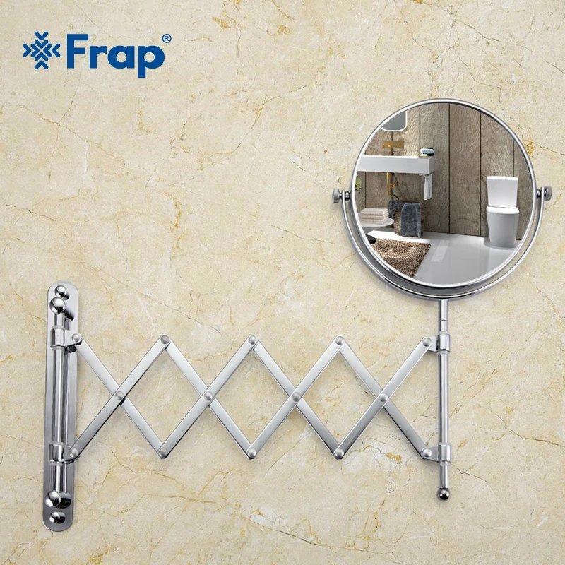 Frap настенное зеркало для макияжа, профессиональное туалетное зеркало, Регулируемая столешница, 180 вращающаяся, Лупа F6406 F6408