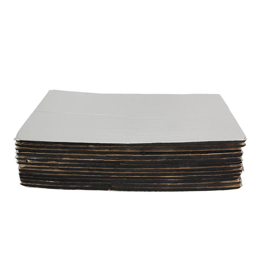 50x30 см автомобиля брандмауэр тепла изоляционный экран авто изготавливаем звукоизоляционные коврик ковер, Подавитель