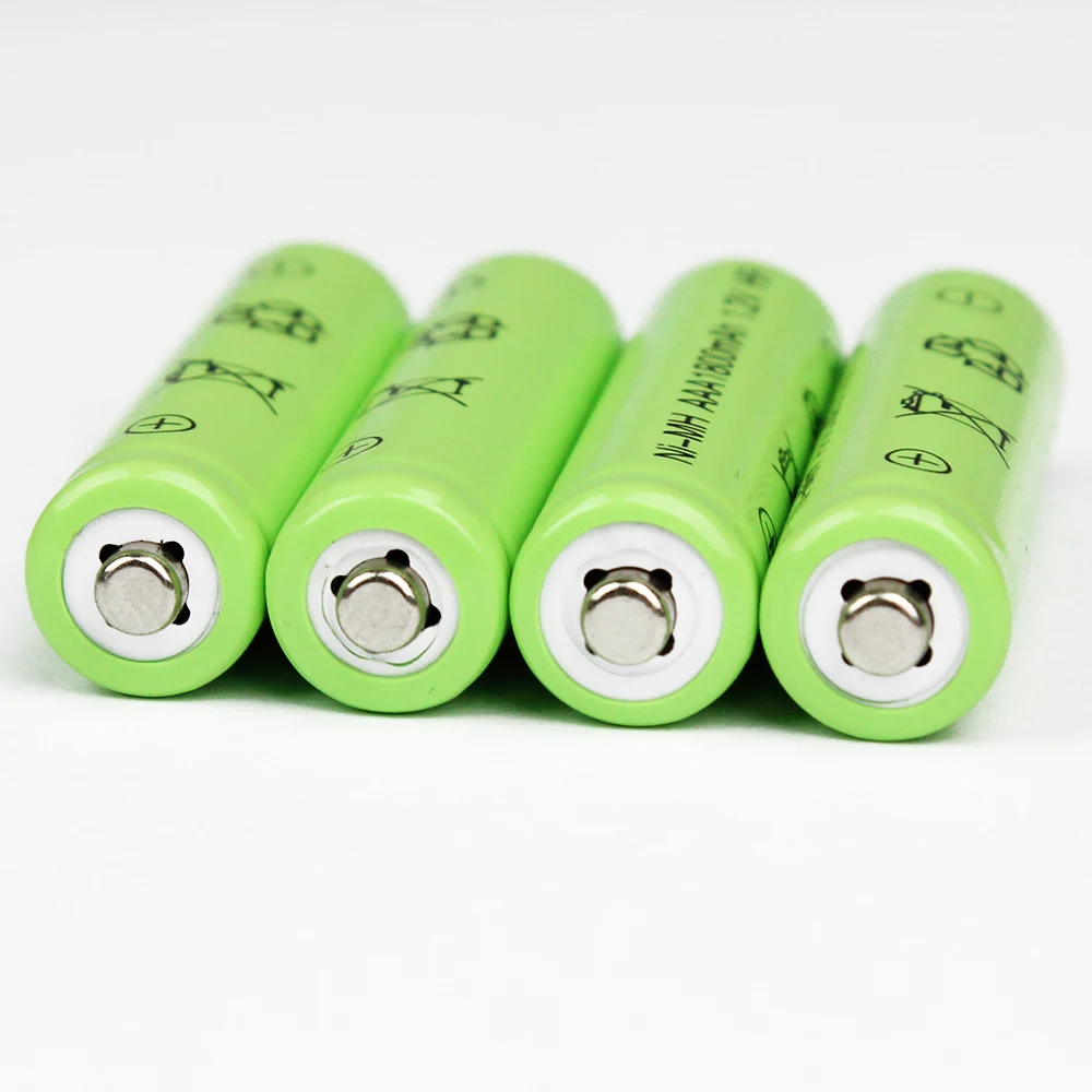 4 шт./лот высокая энергия 1,2 V 1800mAh NiMh AAA аккумуляторная батарея Ni-MH 3A батареи Battria