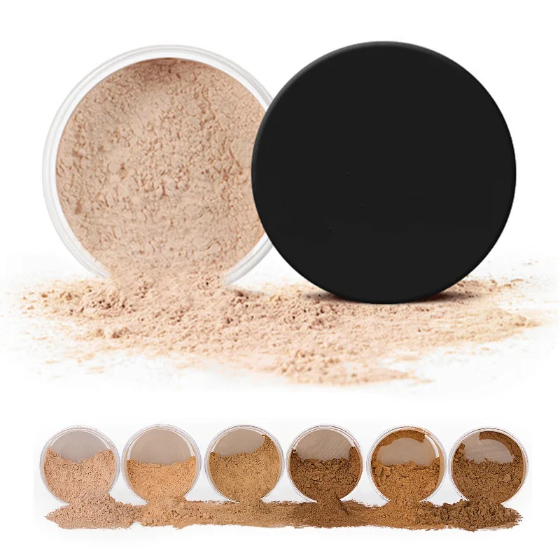 Smooth Loose Powder Make Up 6 Colors Face Cosmetics Makeup Waterproof