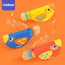 Деревянные игрушки, детские музыкальные игрушки, свисток для птиц, Обучающие Игрушки для раннего развития для детей, инструмент, свистящая игра MiDeer