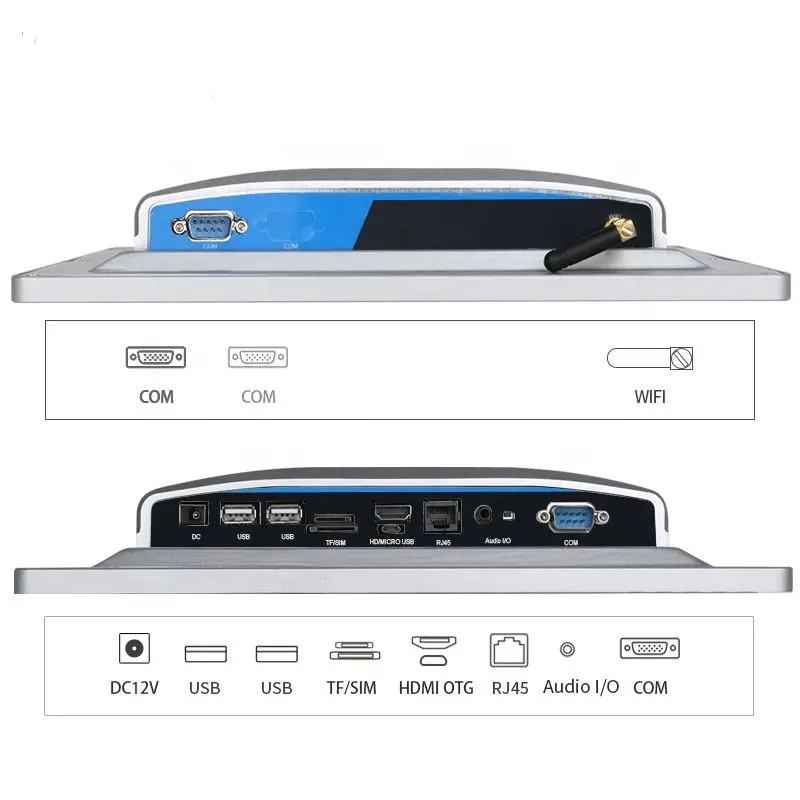 

19 inch cheap industrial desktop computer all in one with touch screen