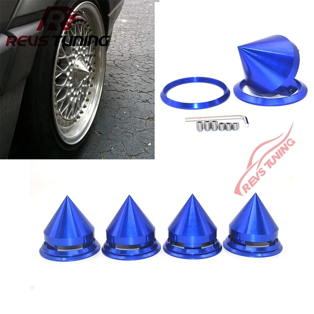 4pcs 56mm~73mm Universal Aluminum Spike Auto Car Racing Alloy Wheel Rim  Hubcaps Wheel Hub Center Cap Cover - Wheel Center Caps - AliExpress