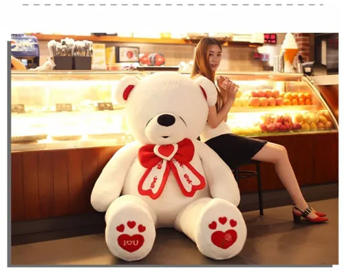Fancytrader Giant Teddy Bear Stuffed Big Plush Valentines Day Bear I Love You Toys Animals Great Gift for Kids & Lover FT16401 (14)