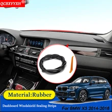 QCBXYYXH автомобиль-Стайлинг резиновые анти-звуконепроницаемые не пропускающие шума пыле приборной панели автомобиля уплотнительные полосы для BMW X3