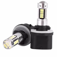 2 xSuper белый 30 W 30 шт. 4014 Smd H27 880 светодиодные лампы для автомобилей H27W/1 H27W1 Авто Противо-Туманная фара DRL 12 В Led дальнего света фары дневного света