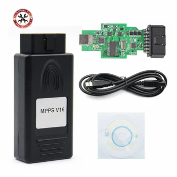 

NEW MPPS V16 Auto ECU Chip Tuning Interface Multi-Language OBDII for EDC15 EDC16 EDC17 Inkl CHECKSUM MPPS 16