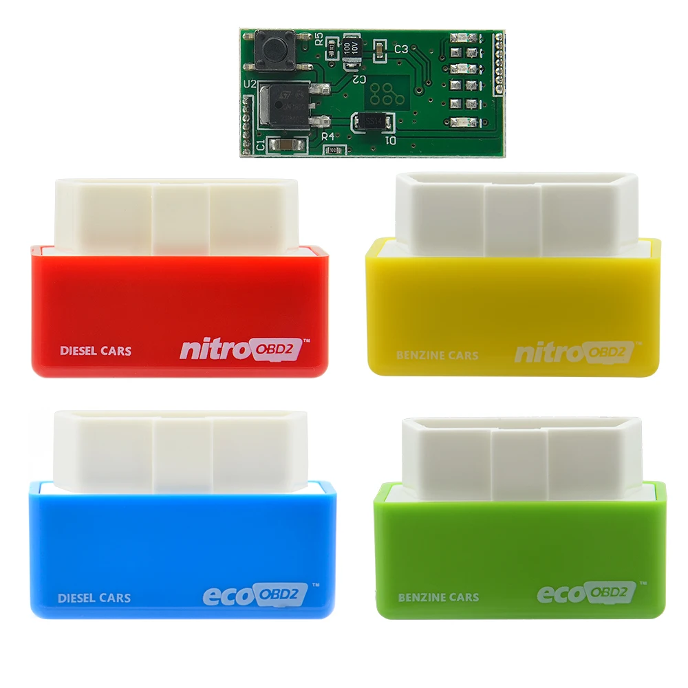 Нитро OBD2 нитро чип Plug and Drive More Power / Torque obd сканер|Считыватели кодов и сканеры| |