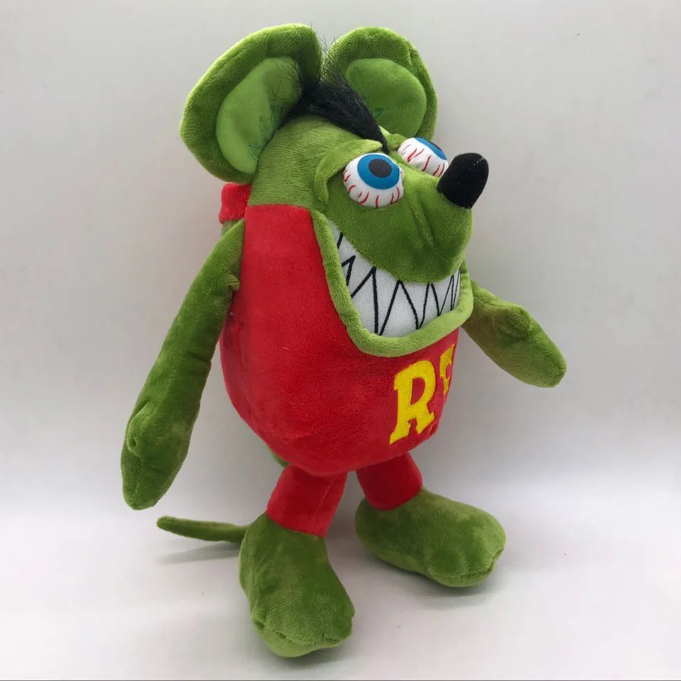 30 см аниме мультфильм сказки Rat Fink 12 дюйм(ов) зеленый ED большой папа плюшевые RF Plushies кукла мышь Финк плюшевые игрушечные лошадки