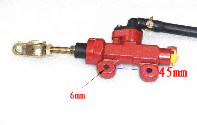 Red brake parts moto performance pump motorcycle refires oil cup front Cylinder pumps