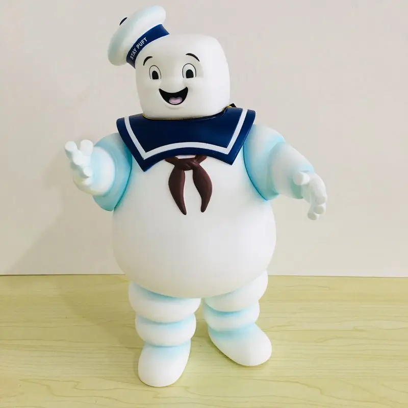 28 см винтаж Ghostbusters 3 оставайтесь Puft Marshmallow Man Bank Sailor Action Figure Toy Dolls|Куклы| |