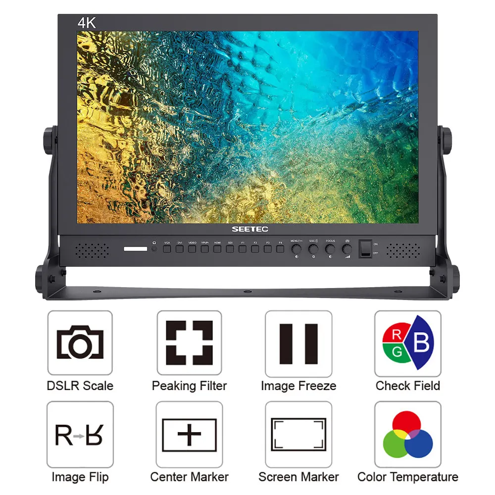 SEETEC P173 9HSD 17 3 дюймов Pro широковещательный монитор 4 K HD 1920x1080 алюминиевый дизайн ЖК