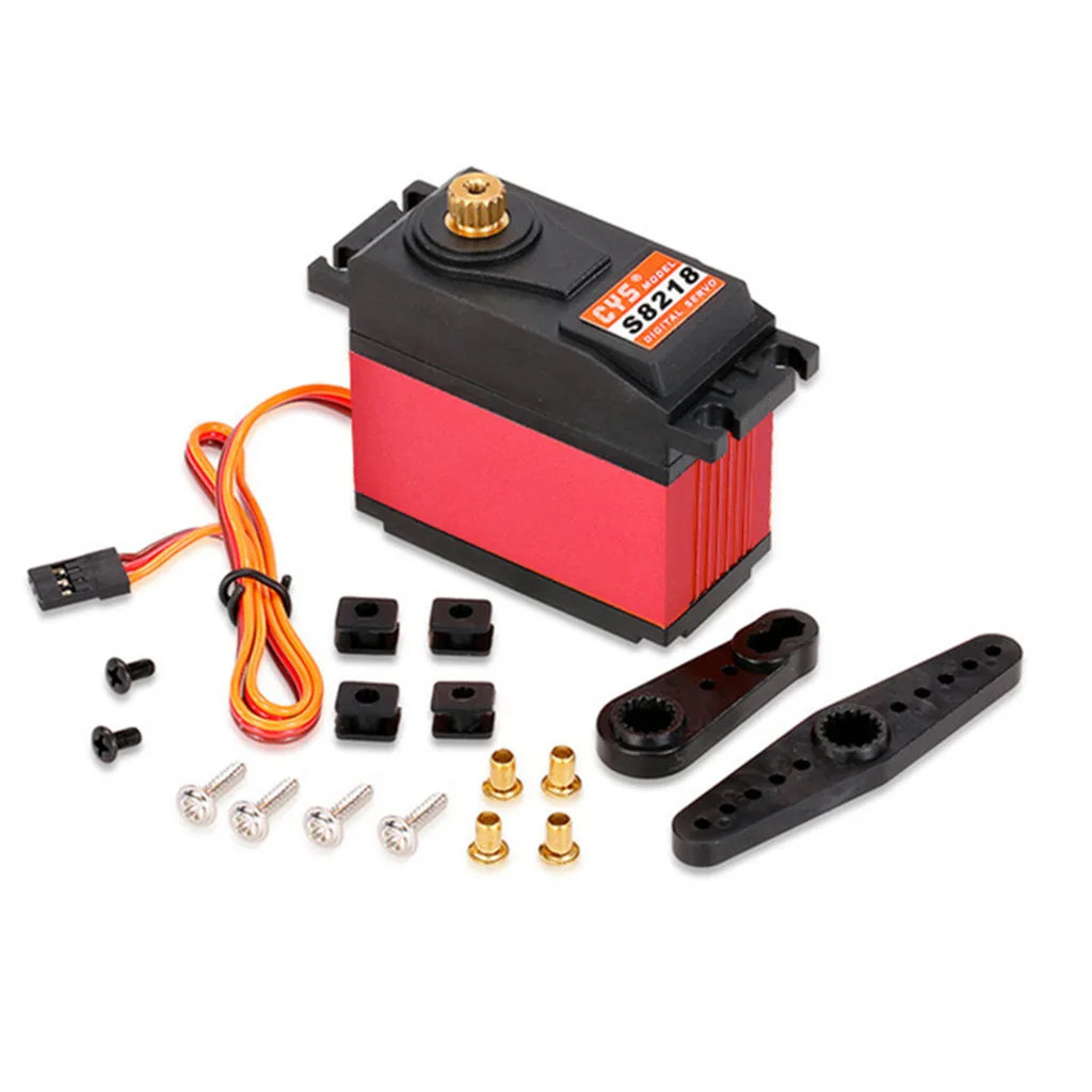 

S8218 Digital Metal Gear 40KG High Torque Servo For 1:5 RC Modle Car RC Toys Part RC Car Large Torque Waterproof Steering Gear