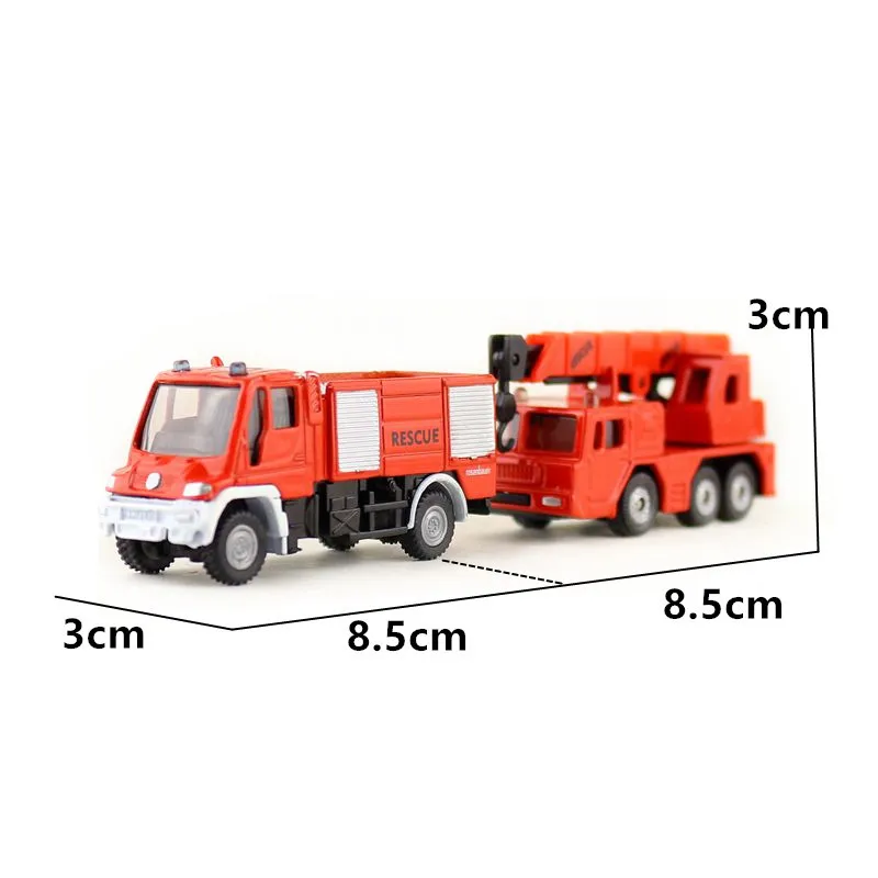 siku Blister 1661 Toy Fire Brigade Set Assorted Colours red