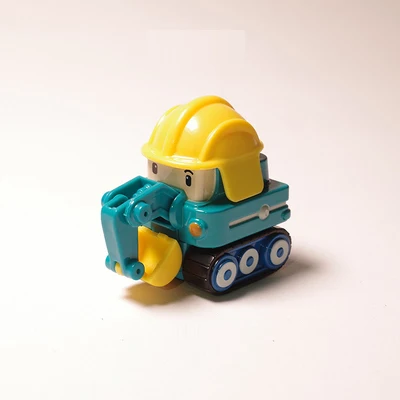 25 стилей Robocar Poli Корея аниме мультфильм Металл фигурка Модель автомобиля игрушки Робот ПОЛИ РОЙ Хэйли для детей лучший подарок - Цвет: 7