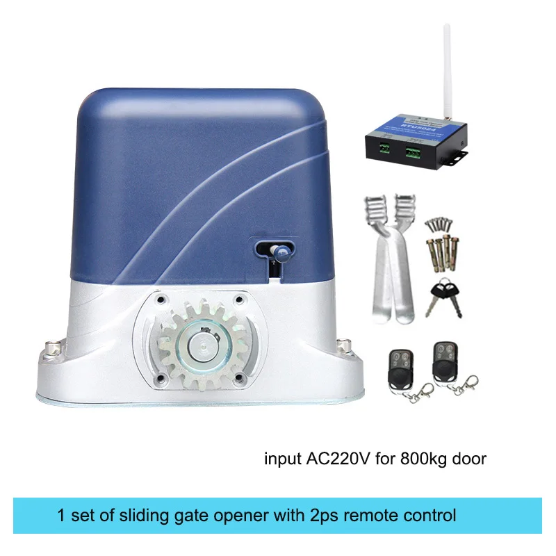 Mobile GSM 2G phone control electric sliding door motor / automatic door opener engine moving wheel door with 4m nylon frame Mobile GSM 2G phone control electric sliding door motor / automatic door opener engine moving wheel door with 4m nylon frame
