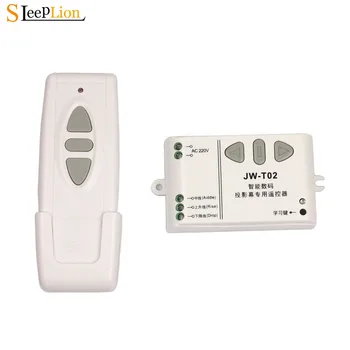 

Sleeplion 220V Projector LCD Screen Remote Controller Wireless ON OFF UP Down Stop Tubular Motor Controller Motor Forward