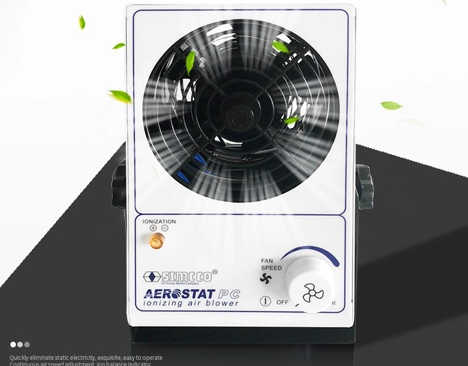 220V New Aerostat PC Ionizing Air Blower Fan Ion Anti-Static 110V 