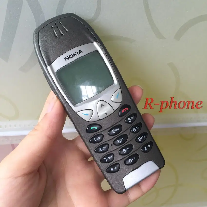 10 шт./лот, мобильный телефон Nokia 6210, старые мобильные телефоны 2G GSM 900/1800, разблокирован и один год гарантии