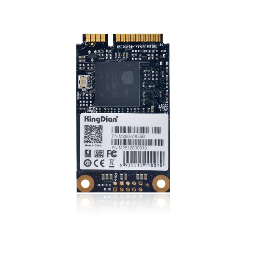 KingDian 240GB 256GB mSATA SSD TLC flash with cache For