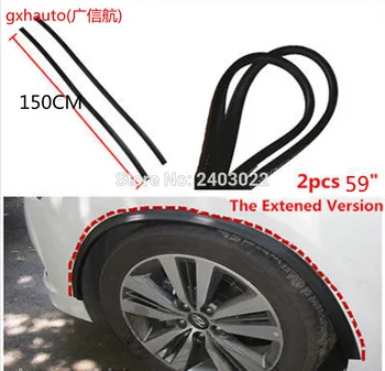 

Opel Astra h gtc/j 150CM two pcs (one set) soft wheel eyebrow protector wheel Arch trim strip