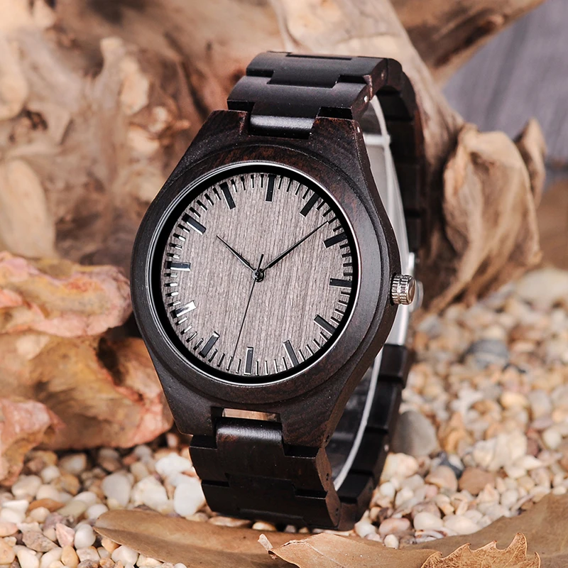 BOBO BIRD Retro Ebony Wood Watches Men High Quality Brand Designer Couples Watch L-O08 BOBO BIRD Retro Ebony Wood Watches Men High Quality Brand Designer Couples Watch L-O08