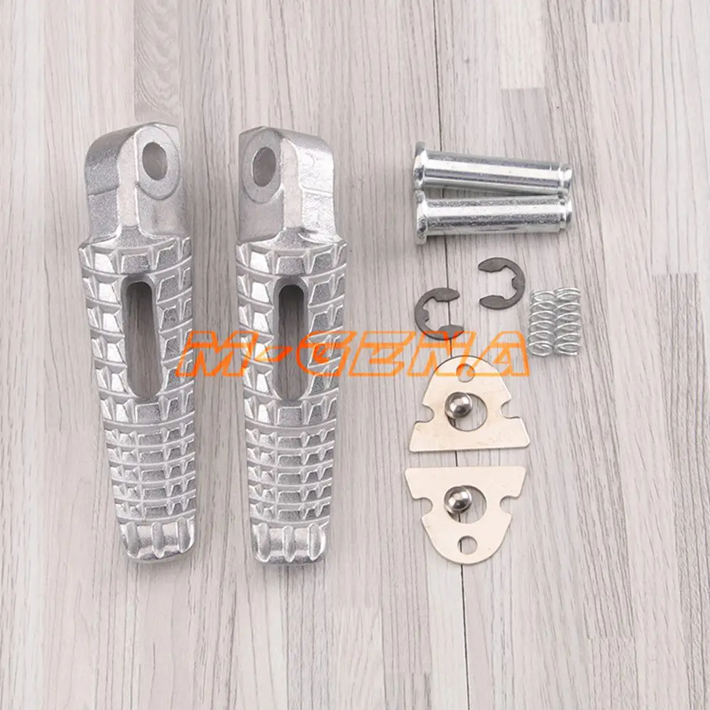 For Suzuki GSR400 GSR600 GSXR600 GSXR750 GSXR1000 GSX1300R GSXR1300 B-king Motorcycle Front Rear Footrests Foot pegs motorcycle footrests motorcycle foot pedals