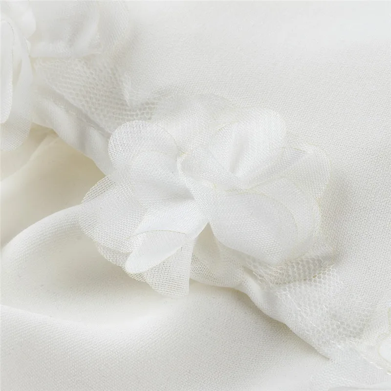 nursing clothes Women's Fashion Petal Splicing Puff Sleeve Loose T-shirt Tops Chiffon Blouse  hamile elbise #4j08 (6)