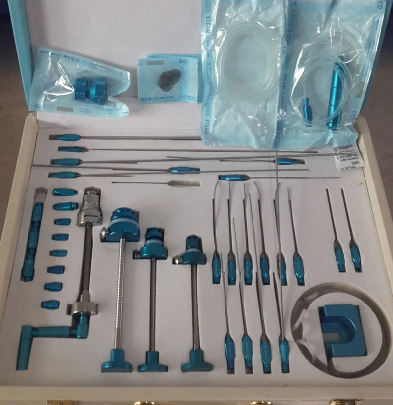 

Alloy Fat Injection cannula fat transfer liposuction cannulas set Y