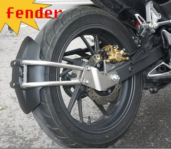 

Kawasaki Z250/300/650 rear fender Titanium plated stainless steel materiaMotorcycle modification partsl