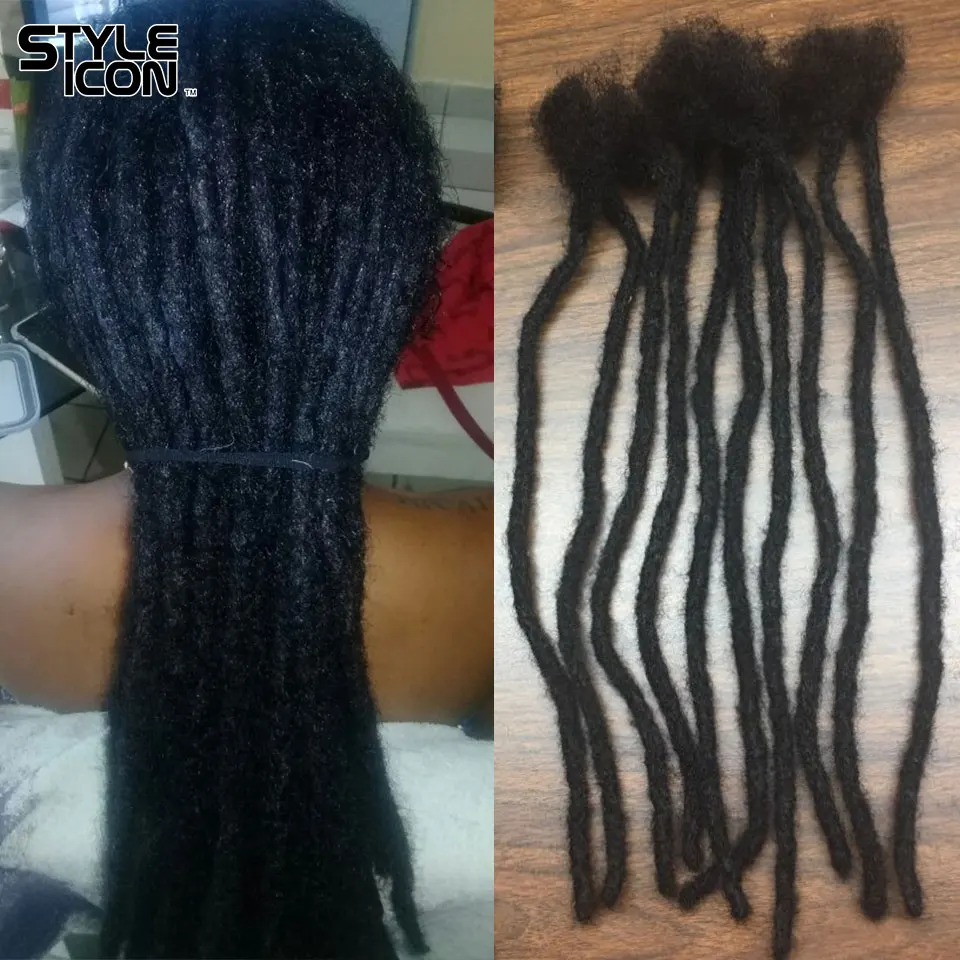 Styleicon дредлок сплетенные волосы для наращивания 12 дюймов-20 дюймов волосы для плетения натурального цвета 20 прядей вязание крючком плетение