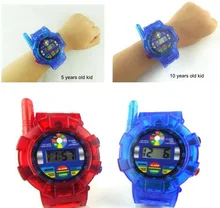 Children’s Radio Radio Spy Wrist Watch Walkie Talkie Kids Electronics Gadget Toys Two Way Radio Red Blue