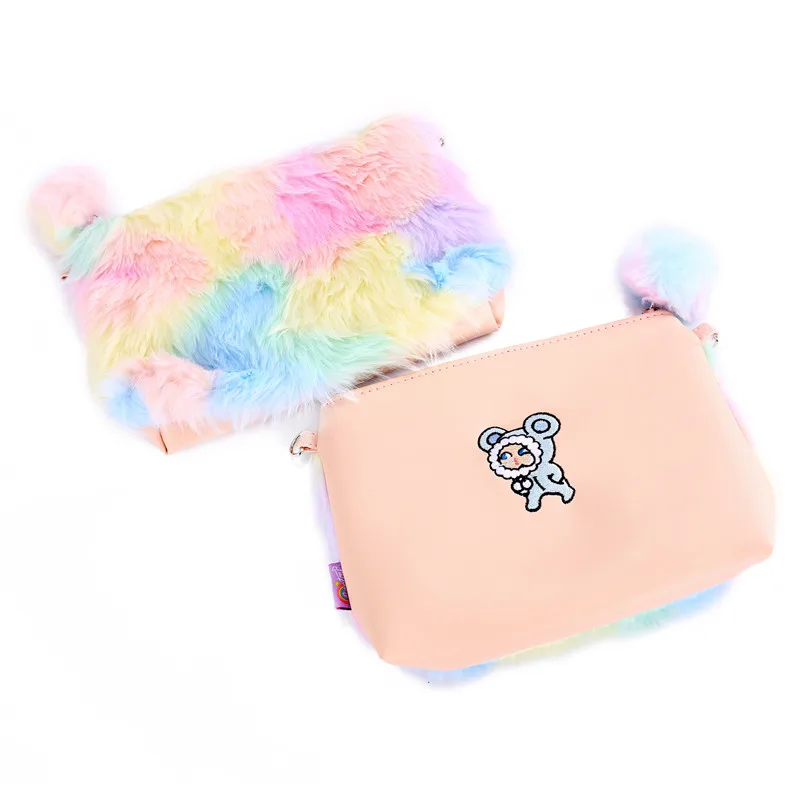 Winter-Faux-Fur-Women-Leather-Bag-Small-Cute-Messenger-Crossbody-Bag-Girls-Candy-Cartoon-Handbag