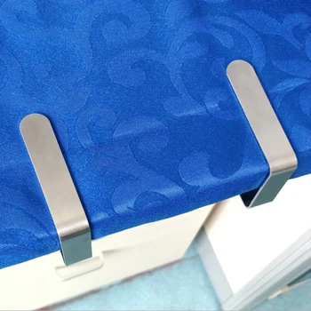 

Elastic Adjustable Tablecloth Clips Hardware Household Clamps Stainless Steel