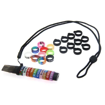 

Vape Pen Pod Kit Lanyard Necklace Electronic Cigarette Necklace lanyard Silicone Ring Vape Band for RELX Zero Minifit Pod