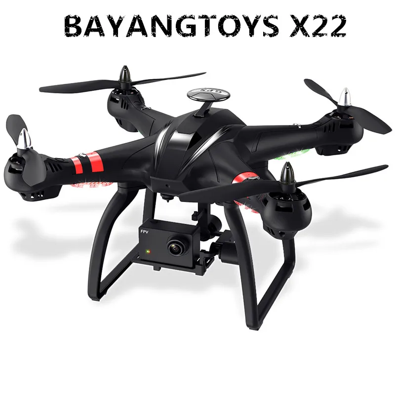 

BAYANGTOYS X22 Brushless Double GPS Professional Drone WiFi FPV RC Quadcopter 1080P HD Camera With 3-Axis Gimbal Altitude Hold