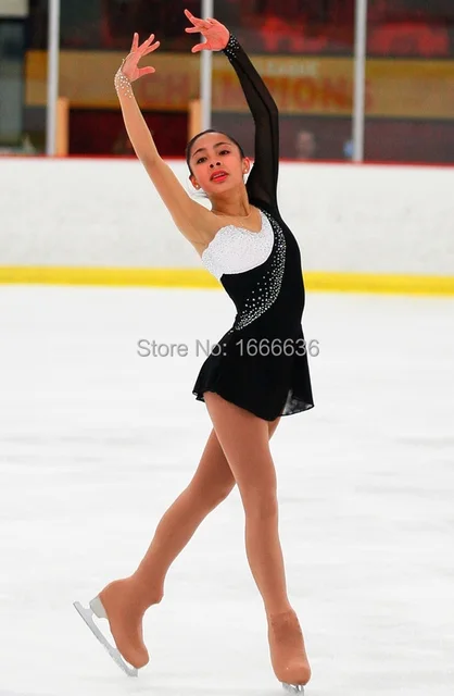 professional custom figure ice skating dresses for girls new brand
