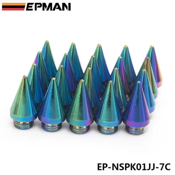 

Neochrome 20PCS Universal Aluminum Extened Tuner Spikes Spear tip For Wheels Rims Lug Nuts Jdm Racing EP-NSPK01JJ-7C
