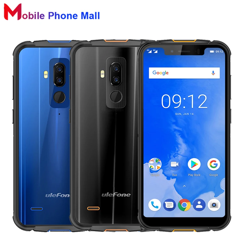 

Ulefone Armor 5 IP68 Waterproof Mobile Phone 5.85 inch 4GB+64GB ROM MTK6763 Octa Core Android 8.1 5000mAh NFC Face ID Smartphone