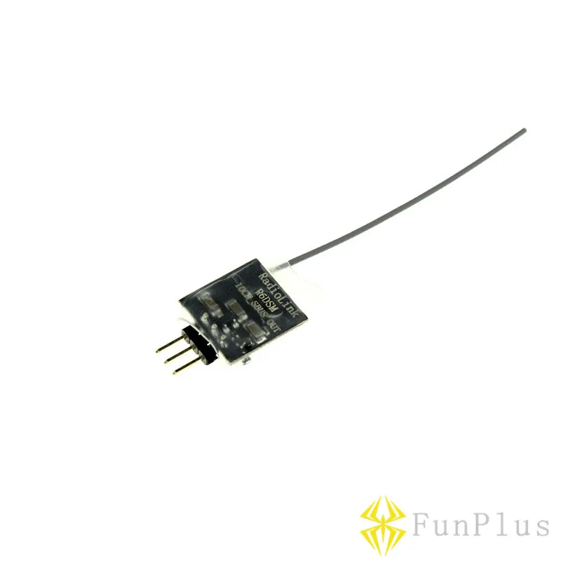2 4G 10 каналов Radiolink R6DSM приемник DSSS FHSS Spread Spectrum S. BUS PPM для радиочернильного