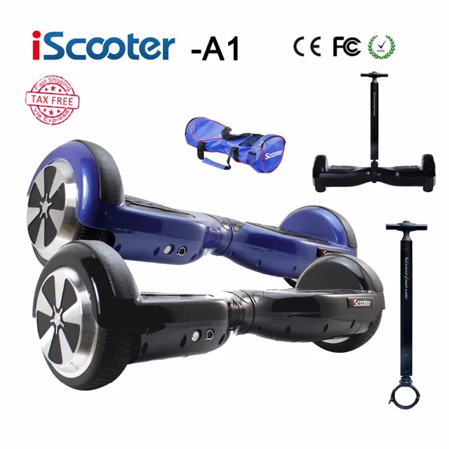 Best price at $179 Cheap iScooter hover board Electric scooter hoverboard Smart two wheel Self balance scooter unicycle Standing Skateboard drift