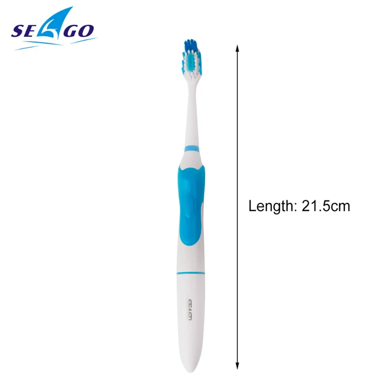 Seago Sonic Electric Toothbrush Adult Electric Brush Oral Health Whiten Teeth SG-663 (1handle +3 brushhead)