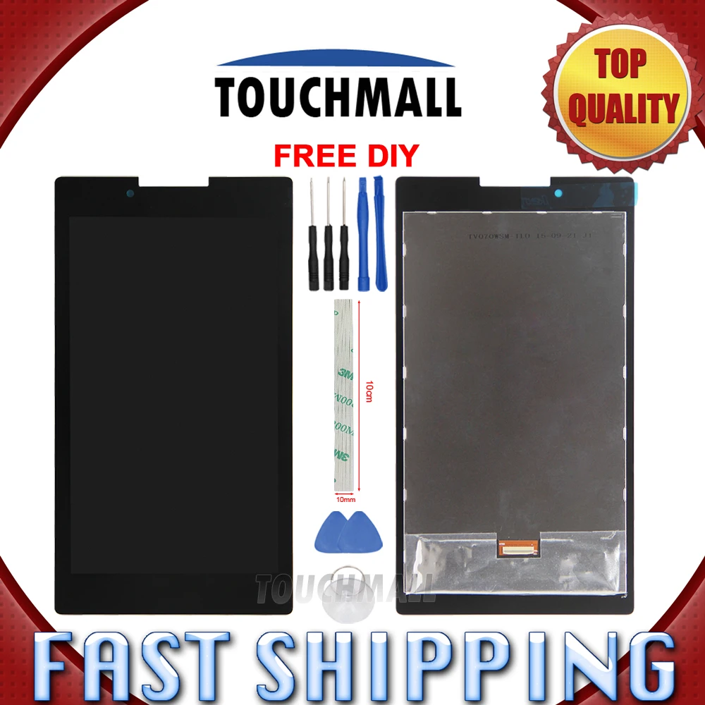 New LCD Display Touch Screen Assembly Replacement For Lenovo Tab 2 A7