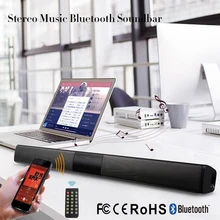 Беспроводной Bluetooth динамик 20 Вт ПК Саундбар для телевизора fm радио портативный домашний кинотеатр Саундбар системный проигрыватель бум коробка Колонка для xiaomi
