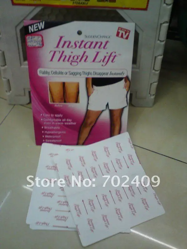 30set/lot (1set/8pcs) INSTANT THIGH LIFT As Seen on TV lose weight leg sticktv dvbtweight
