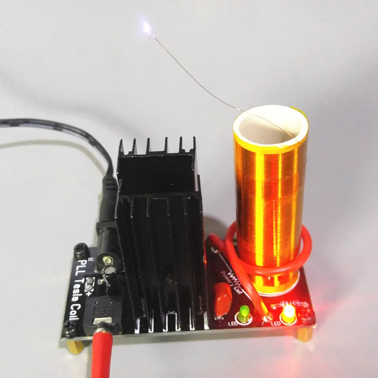 

Music Tesla coil plasma speaker Tesla Coil high voltage lightning