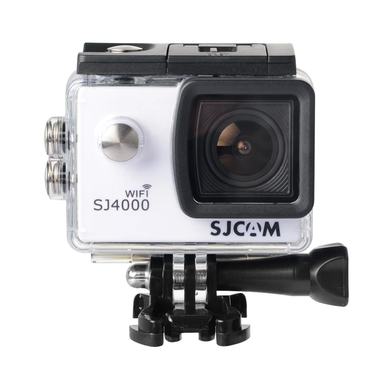 SJCAM SJ4000 серии 1080 P 2,0 ЖК-дисплей Full HD Действие Камера SJ4000/SJ4000AIR/SJ4000 WI-FI Водонепроницаемый Спорт Камера/DV - Цвет: White