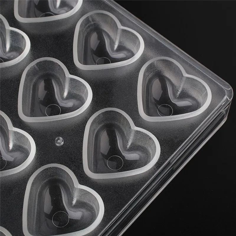 5 Тип лотоса шоколадная форма в форме оливы поликарбоната шоколадная Форма 3D Конфеты Плесень подарки ко дню Святого Валентина